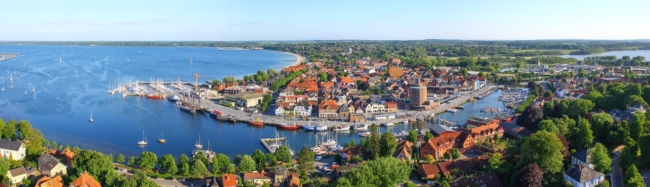 Ostseebad Eckernförde aus der Luft Ostseebad Eckernförde aus der Luft
